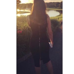 Little Black Dress with Zipper